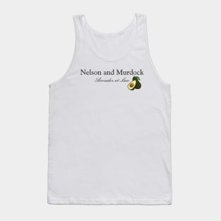 Nelson and Murdock: Avocados at Law Tank Top